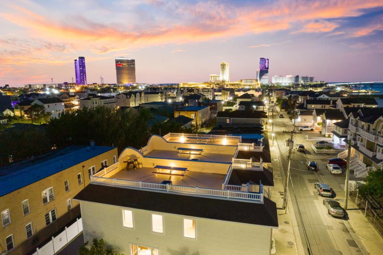 ❤️ The Top End Townhomes With Stunning Views On One-Of-A-Kind Rooftop Deck! Wow! Atlantic City Extérieur photo